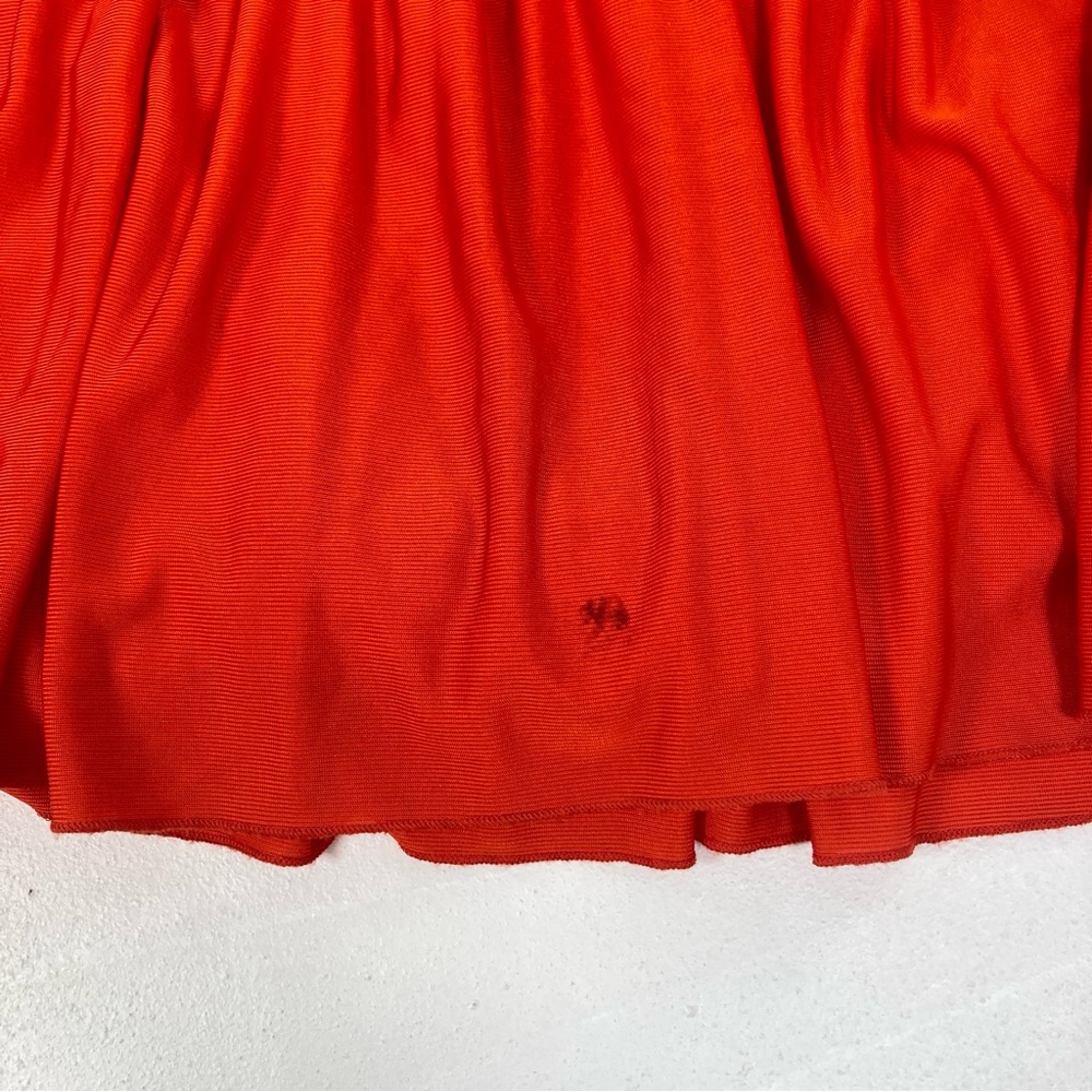 Free People Orange Coco S/P Maxi Dress Ruffle Tie Straps  chic boho Beach Summer - Picture 8 of 16